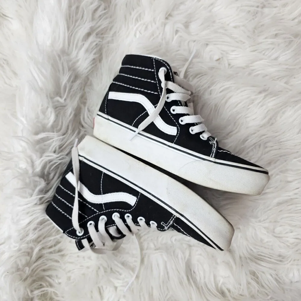 Vans OTW Old Skool Youth Kids Shoes Black White 3 M Suede Skateboard Sneakers